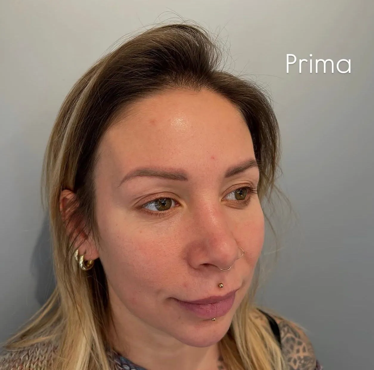 Trucco permanente prima del trattamento